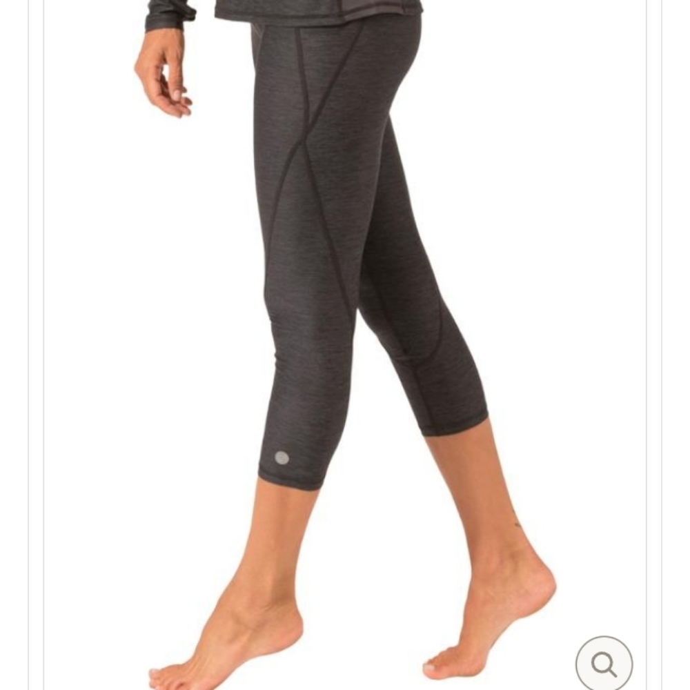 Threads 4 Thought Heather Charcoal Leggings
